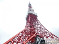 徒步攀登东京塔 品味构造之美